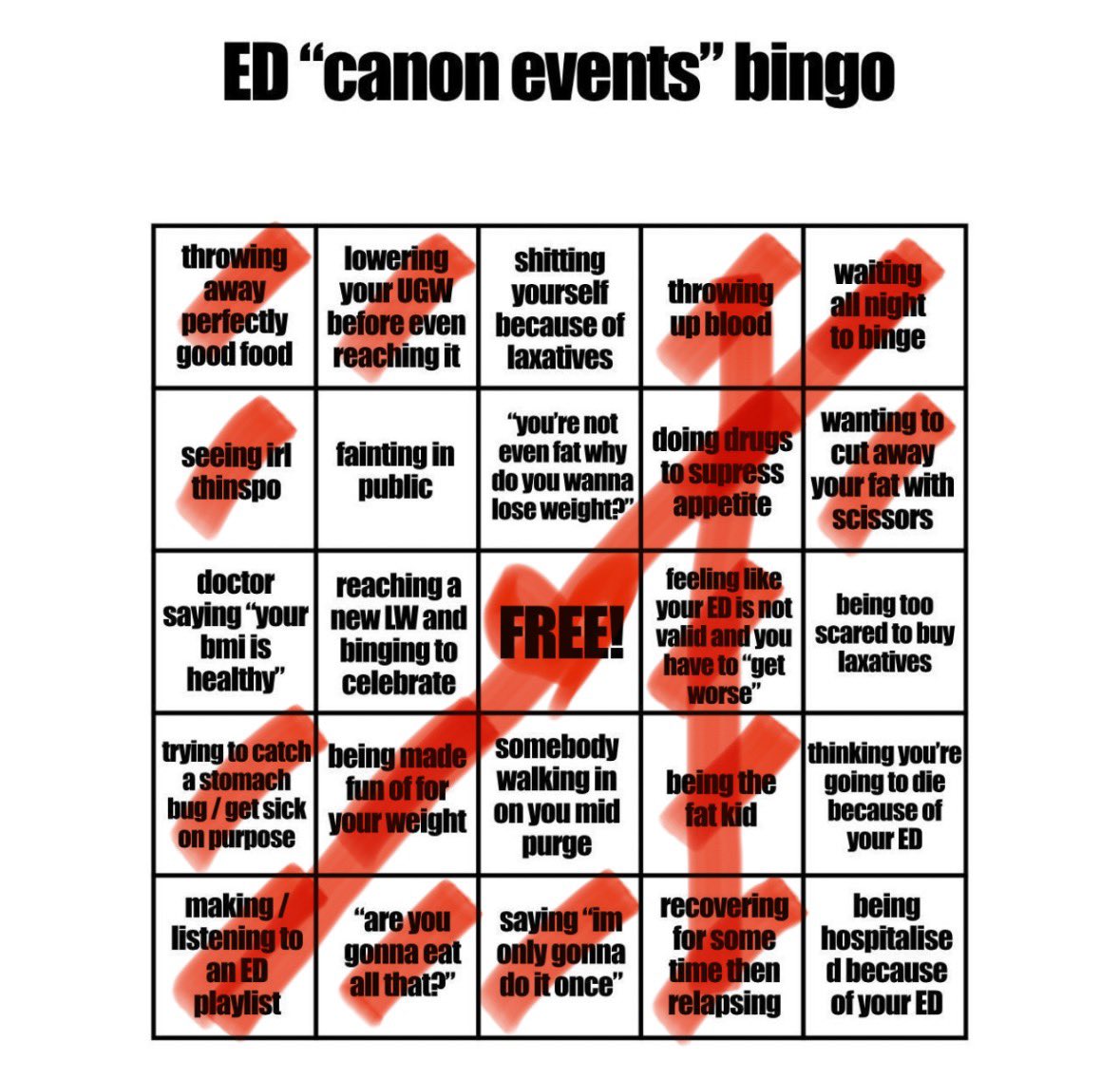 jauntyjunebug's tweet photo. two bingos yay:-) https://t.co/yjIzxqVL55