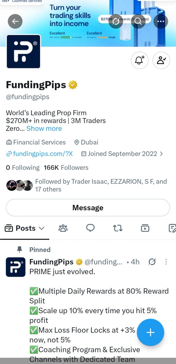 MOON_Gunta's tweet photo. @Kelvintalent_ @fundingpips @ShashtradesGC Done https://t.co/al7q50xiwZ