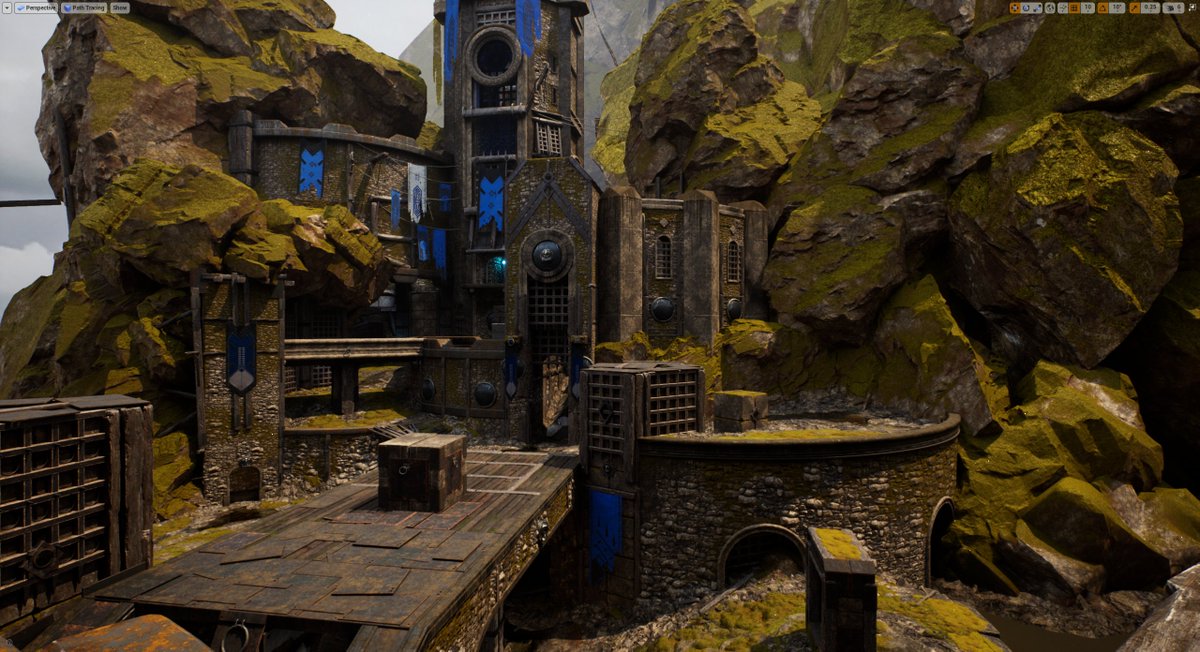 theredpix's tweet photo. #UnrealEngine #Vite

Showcasing @nvidia #Pathtracing on the Unreal Tournament Vite Scene.  This is the same #pathtracer that shipped with @BlackMythGame Wukong.

[Image 2] and [Image 3] show a face-off against Epic’s UE 5.8 Path Tracer. As can be seen, the NVIDIA Path Tracer is able to better handle shadows and radiance in that scenario*. 

Get ueVite:  https://t.co/cY434E2bUW

If you wanna go more in Depth into the Path Tracer:
https://t.co/mja6S6oJZN

#rendering #raytracing #gamedev #graphics