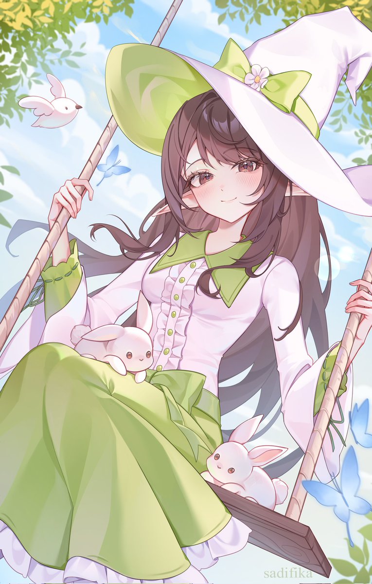 sadifika's tweet photo. 💚🌿🐦 commission for @kianamosser 

⊹₊˚‧︵‿₊୨ᰔ୧₊‿︵‧˚₊⊹ https://t.co/aiLPIQjgaH