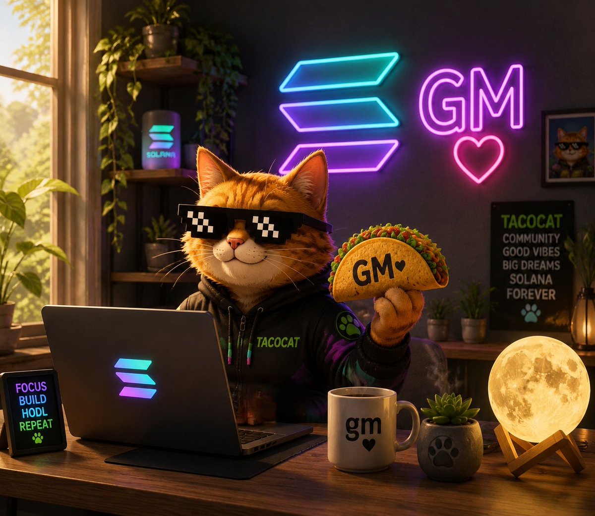 BNaura2252125's tweet photo. ๐ฎ๐ฑ TACOCAT IS LIVE!
The legendary TacoCat telah mendarat di Solana!
Signal dari luar angkasa, kucing taco yang siap bikin fiesta crypto.
Siap join The Taco Crew?
@TacoCatCoinSOL
#TACOCAT #TacoCatCoin #Solana https://t.co/Tjhho5RJ9w