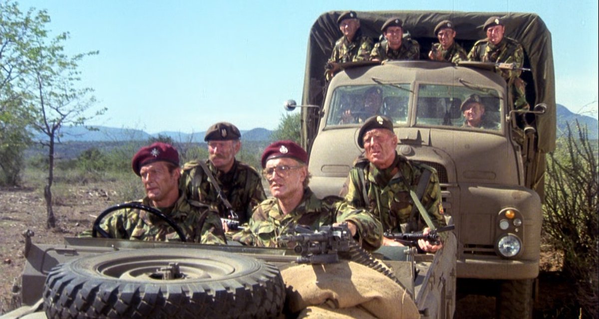 RogerMooreFan's tweet photo. The Wild Geese (1978). https://t.co/8HboLLMOOq