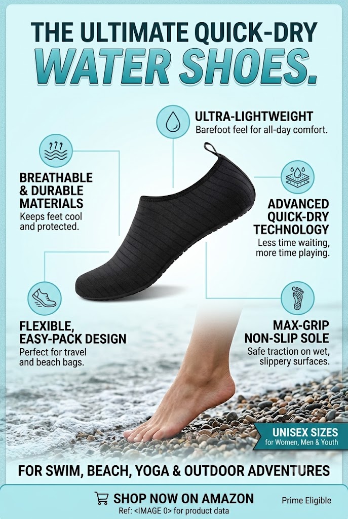 TrendProduct12's tweet photo. Water Shoes
Looking for the perfect footwear for your summer outings?#WaterShoes #AquaSocks #BeachGear #SummerEssentials #TravelMustHaves #OutdoorLife #SwimAccessories #BarefootShoes #ActiveSummer #BeachVibes
https://t.co/MPNB9SfJ92 https://t.co/FEQtTQIzdP