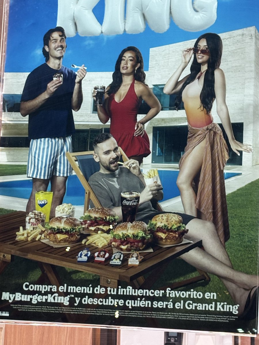 lenabz__'s tweet photo. eso de que han borrado al xokas de la campaaña de burger king es mentira sigue aki https://t.co/rnAHvHQPKg