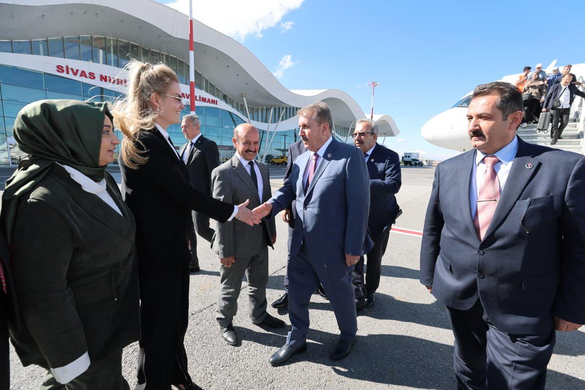 csezenirmak's tweet photo. Genel Başkanımız Sayın Mustafa Destici’nin Sivas programına eşlik ettim.

Bir Sivaslı olarak  Sivas’ın her sokağında bir hatıram, her köşesinde bir gönül bağım var.

Misafirperverlikleri ve samimi ilgileri için tüm hemşehrilerimize teşekkür ediyorum.

#Sivas #BüyükBirlikPartisi #MustafaDestici