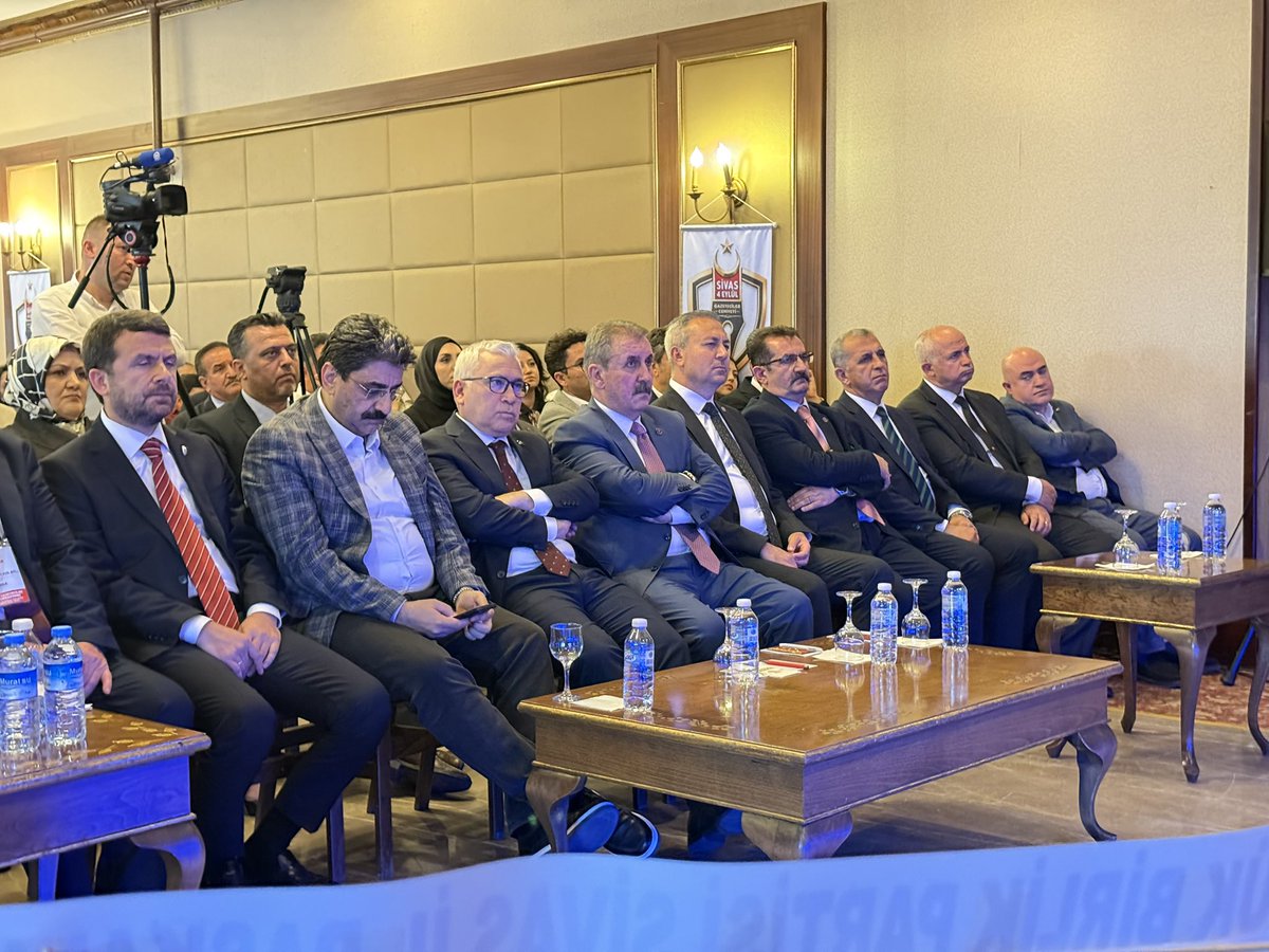 csezenirmak's tweet photo. Genel Başkanımız Sayın Mustafa Destici’nin Sivas programına eşlik ettim.

Bir Sivaslı olarak  Sivas’ın her sokağında bir hatıram, her köşesinde bir gönül bağım var.

Misafirperverlikleri ve samimi ilgileri için tüm hemşehrilerimize teşekkür ediyorum.

#Sivas #BüyükBirlikPartisi #MustafaDestici