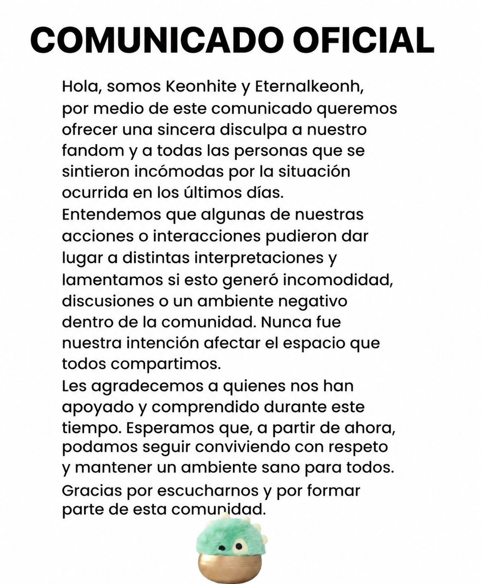 keonhite's tweet photo. [AVISO Keonhite y @eternalkeonh de Poyoyoi Enterteiment] https://t.co/gJlPKMPkQ6