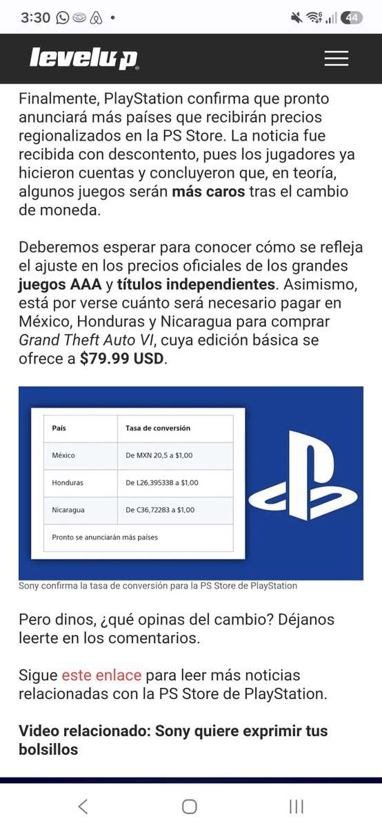 El_Thrash's tweet photo. PlayStation al fin cobrará en pesos mexicanos en el territorio nacional. La tasa de conversión será de $20.5 pesos por dólar. Cuando el dólar actualmente está a $17.54... Pero bueno, sigan sin quejarse de la muerte del formato físico porque ustedes compran todo digital. ☺️ https://t.co/OaCIcOCvaT