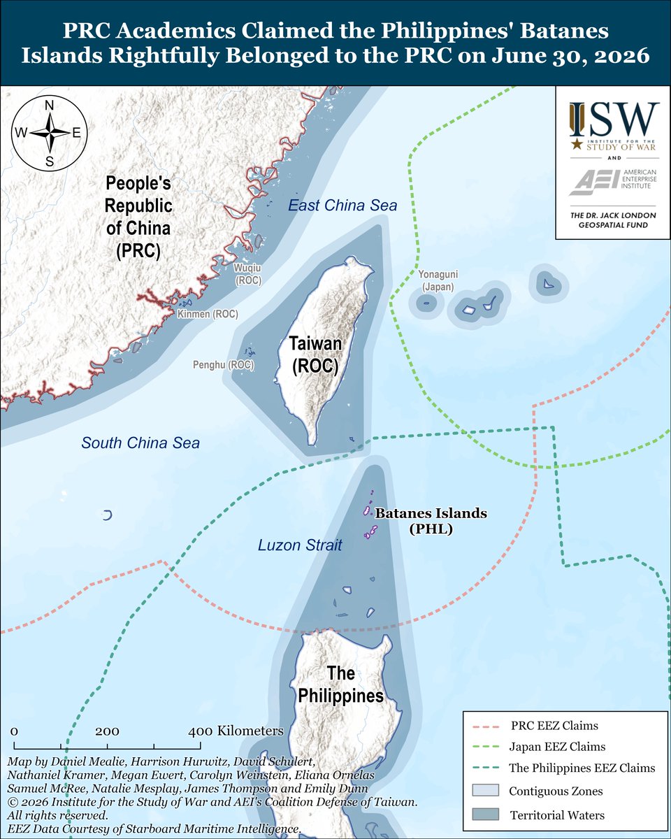 Institute for the Study of War tweet media