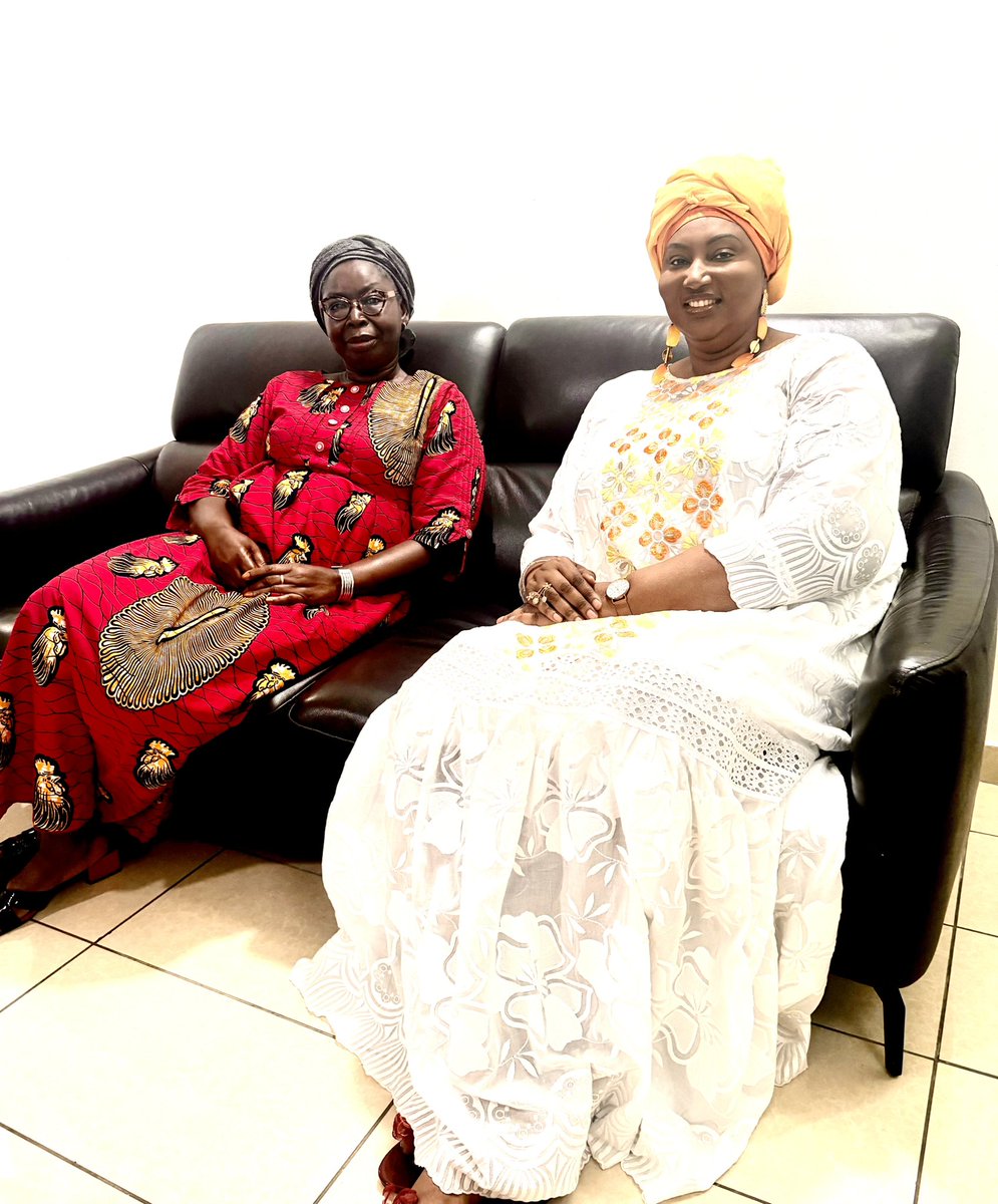 MariamTendou's tweet photo. Abidjan | Leading Women ✅

Toute heureuse de retrouver ma chère Nabou, the Queen and Mayoress of « Les Charismatiques «  | NF AKademy . Ça se passe ici à Abidjan, en compagnie de mon prince adoré, Soul. ❤️

Merci pour ce beau moment, dear sis. Toujours un plaisir de partager ces instants avec toi. À mon cher fils, merci pour ton soleil!  

Entre Adji et Nabou, toujours bien entourée! Merci Madame la Représentante Pays ONU Femmes en Côte d’Ivoire pour l’accueil chaleureux !

Deux femmes de cœur, de vision et d’action.

We know we’ve got this. ✨

@Naboufall 
@soulemanfa11036 
@AdjaratouFatou