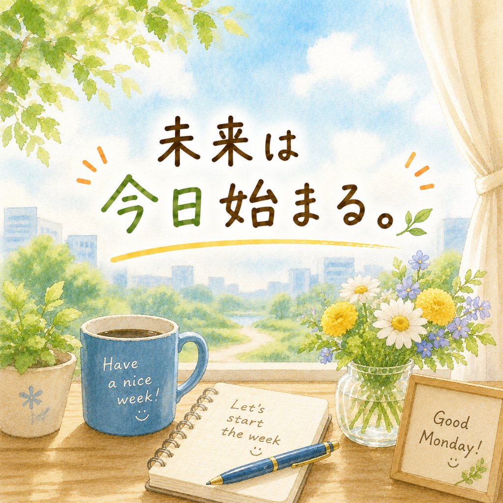 PlusHair001's tweet photo. おはようございます😊

新しい一週間の始まりです。

「未来は今日始まる。」
これはローマ教皇ヨハネ23世の言葉として知られています。

月曜日は少し気が重く感じることもありますが、新しい一歩を踏み出すにはぴったりの日。

今週も笑顔でスタートしましょう✨

#Plushair #月曜日 #名言 #企業公式相互フォロー