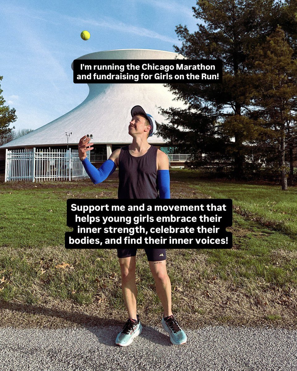 dandoelling's tweet photo. Hot take for this platform but I’m running the Chicago Marathon and raising funds for Girls on the Run 🙌

I’d love your support for me and this amazing organization in helping me reach my goal of raising $2,200 🏁

You can donate here! https://t.co/3agFPjl3ud https://t.co/u8oIKwB0vQ