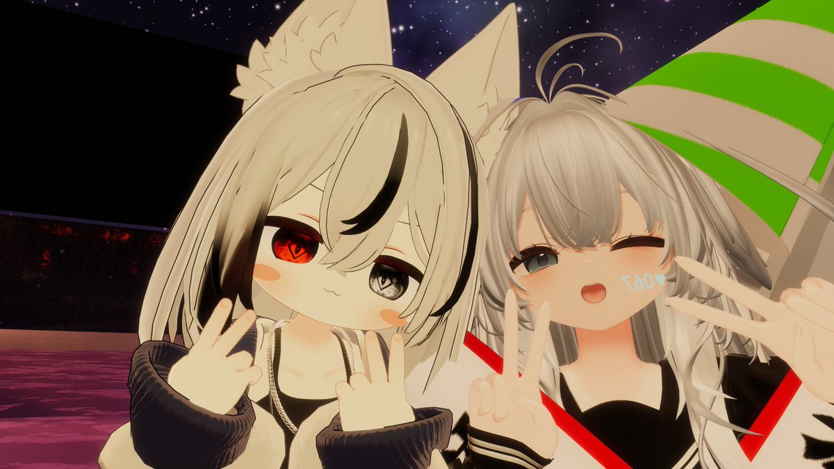hellstVRC's tweet photo. はぴさん/メロロさん/ユウナさん/わにちゃん https://t.co/4qUKkLqckC
