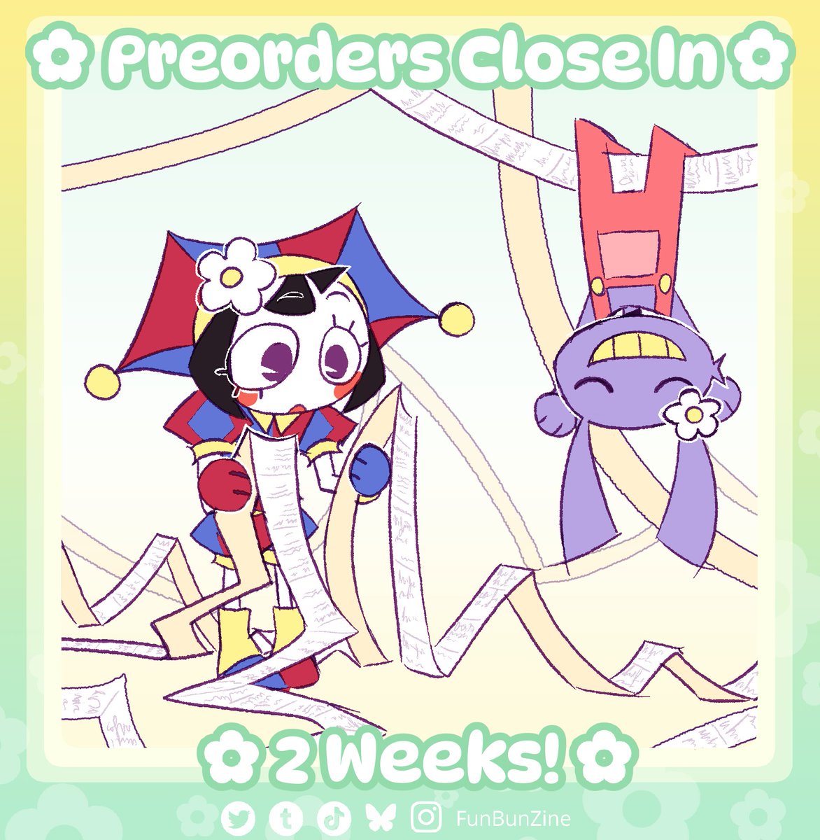 ❀ DAISIES: A FUNNYBUNNY ZINE ❀ tweet media