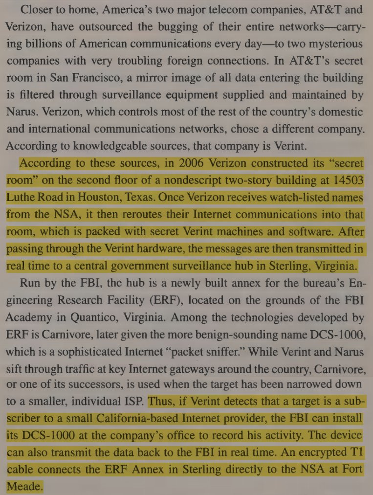 toxictiramisu's tweet photo. Verint, founded by ex-lsræIi intel officer, built Verizon's wiretapping systems, giving NSA warrantless access to billions of US phone calls/internet data. Built on tech from Unit 82OO, the systems could be accessed from lsræI, giving it a backdoor into US domestic surveillance. https://t.co/JIokN60j1N