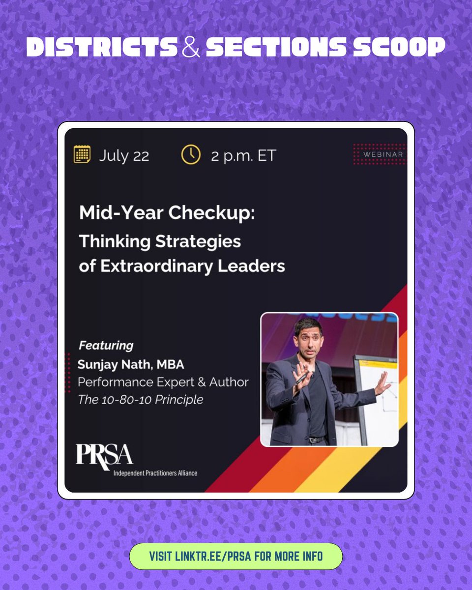 PRSA tweet media