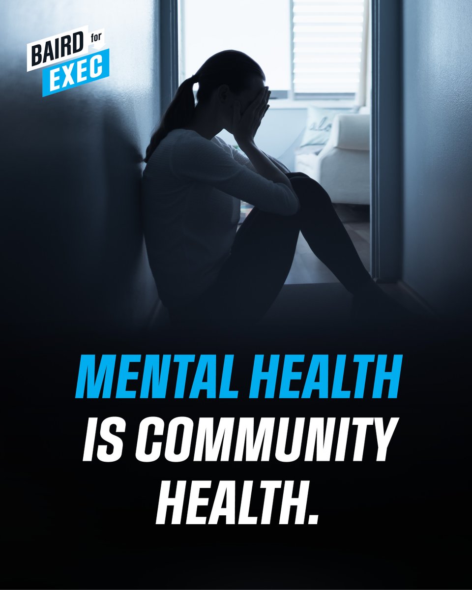 BairdForJackson's tweet photo. Strong communities invest in mental health. Bill will work with local partners, our communities, and healthcare providers to strengthen mental health services and connect people with the help they need.

Together, we can build a healthier Jackson County. https://t.co/aYa3CdAv5y