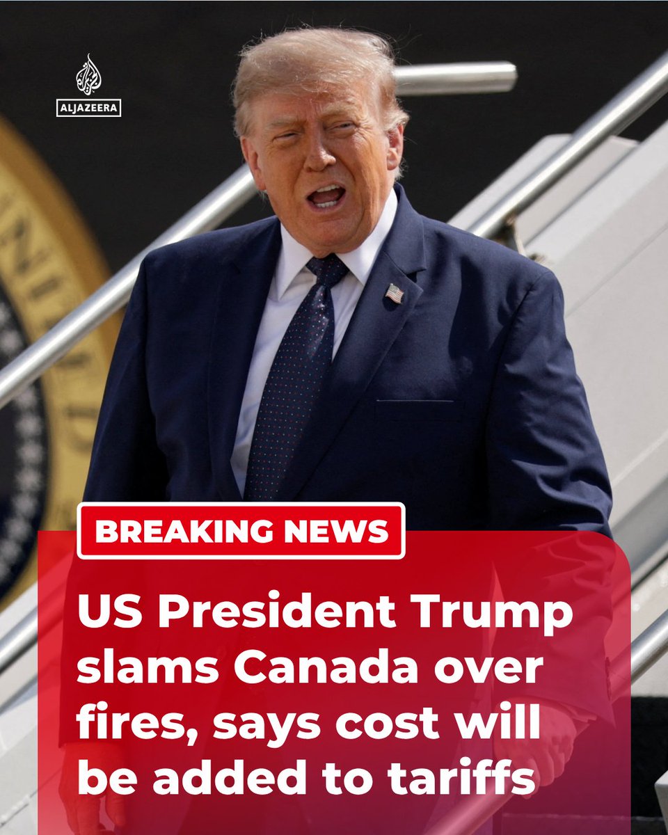 Trump Blames Canada for Wildfire Smoke, Threatens to Add Pollution Costs to Tariffs