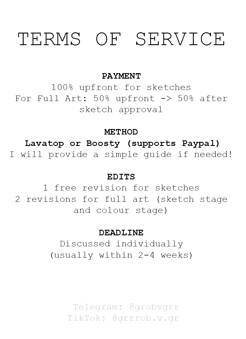 Grob || commissions open!! tweet media