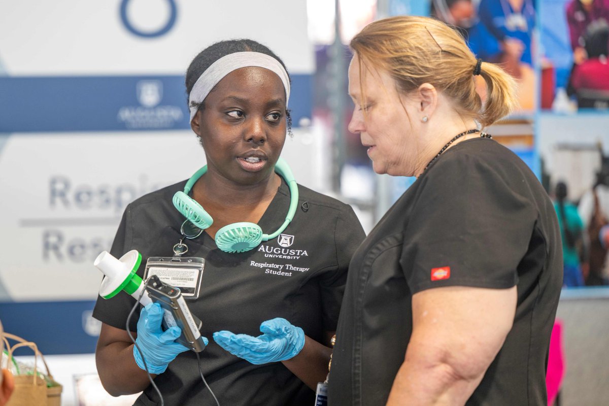 AUG_University's tweet photo. On July 10, students, faculty, staff and community partners came together for the Costa Layman Health Fair, providing seasonal farmworkers with health screenings, education and resources.

Read more: https://t.co/g9M4KP90Jm https://t.co/q0gLj3Dzd4
