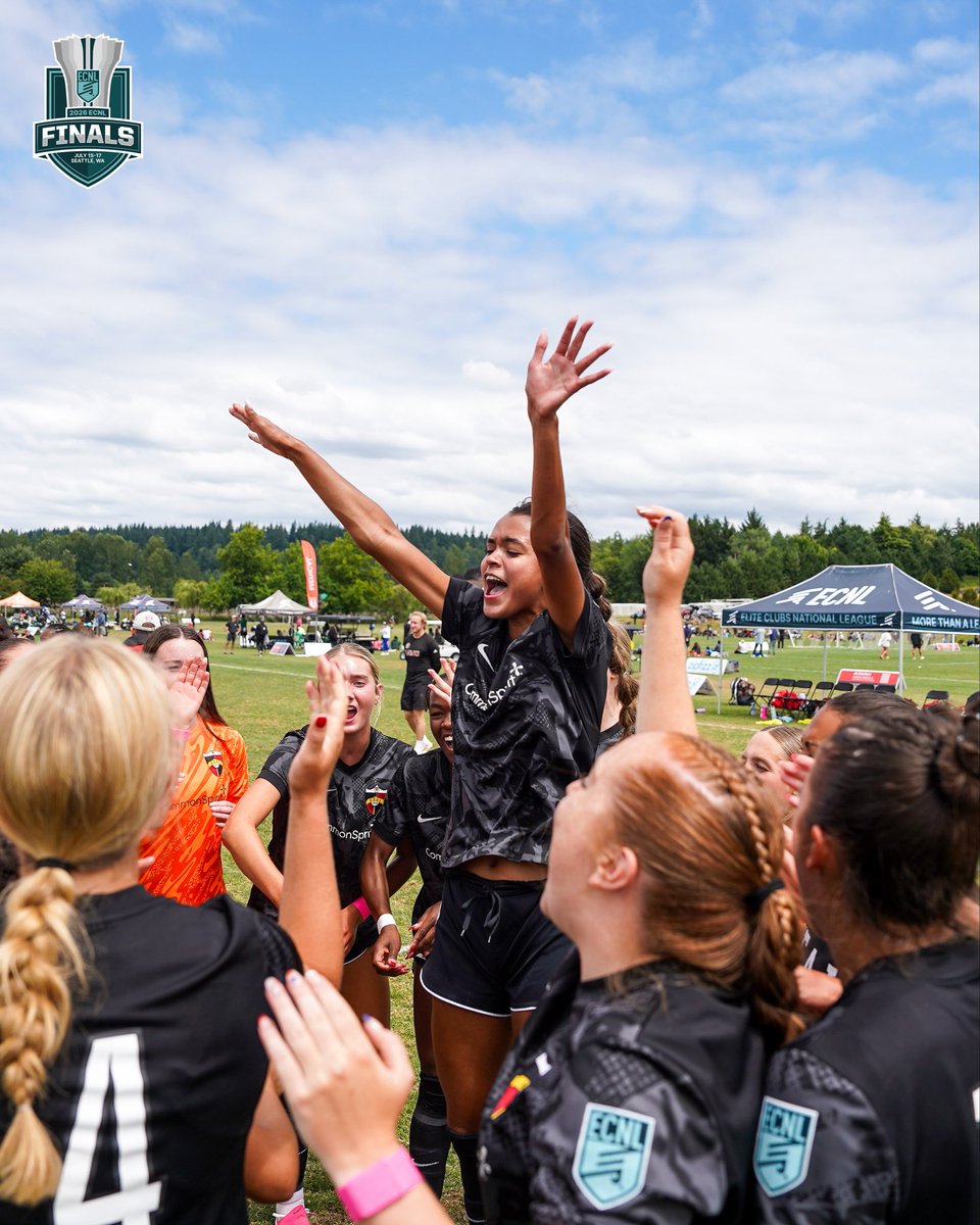 ECNLgirls's tweet photo. @RealColoSoccer claim the 2026 ECNL U16 National Title π
#ECNLFinals https://t.co/daXE4q5Glo