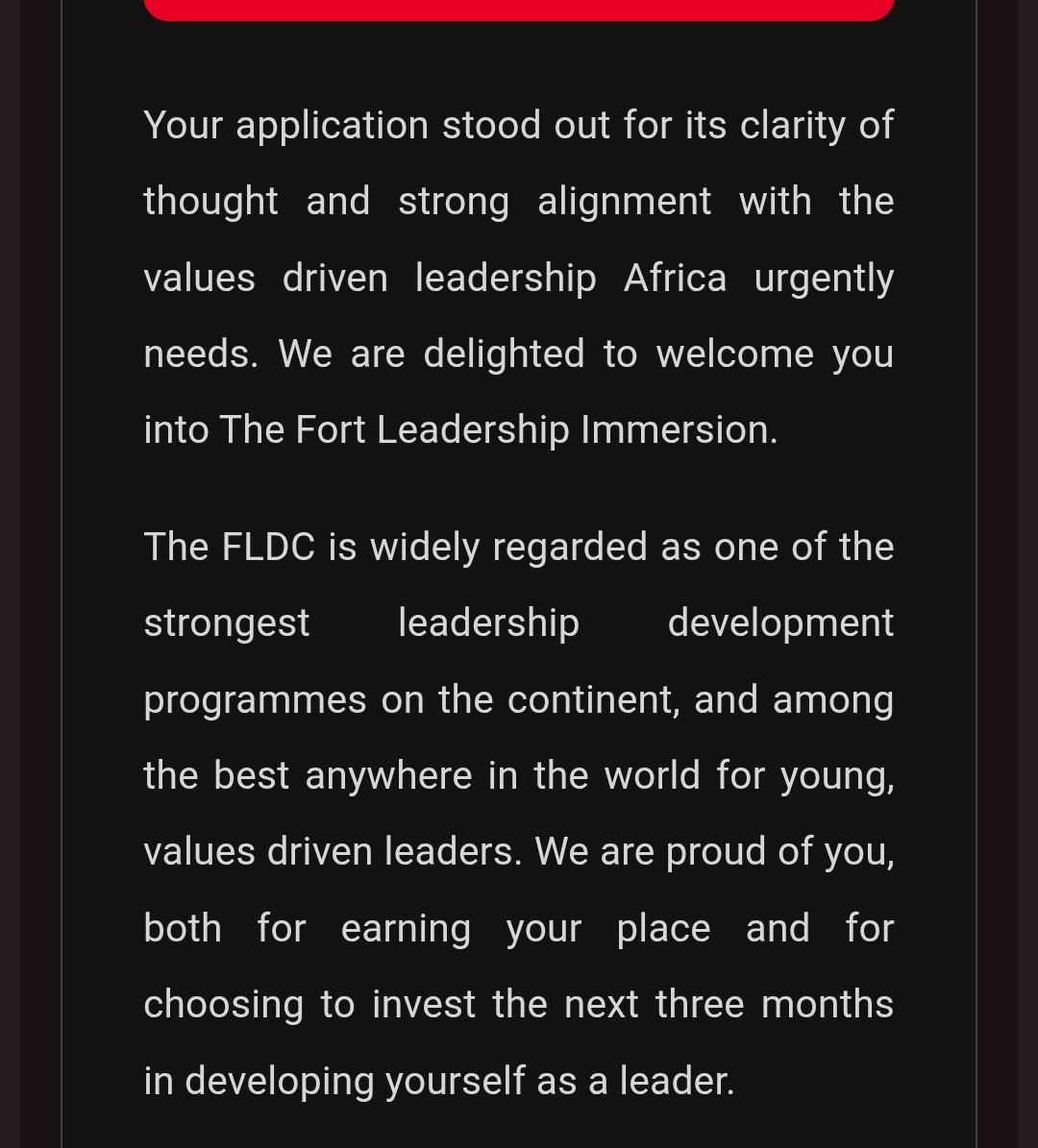 AlawiyeSaidat's tweet photo. Alhamdulillāh! 💜🎉
Honored to be selected for Cohort 7 of the (FLDC) at The Fort Institute, chosen from 9,000+ applicants across 64 countries.
Grateful for this opportunity to grow and lead with excellence. Here's to becoming a better leader!🎉💜🤭
#TheFortInstitute #FLDC https://t.co/WPd0kQ5oVJ