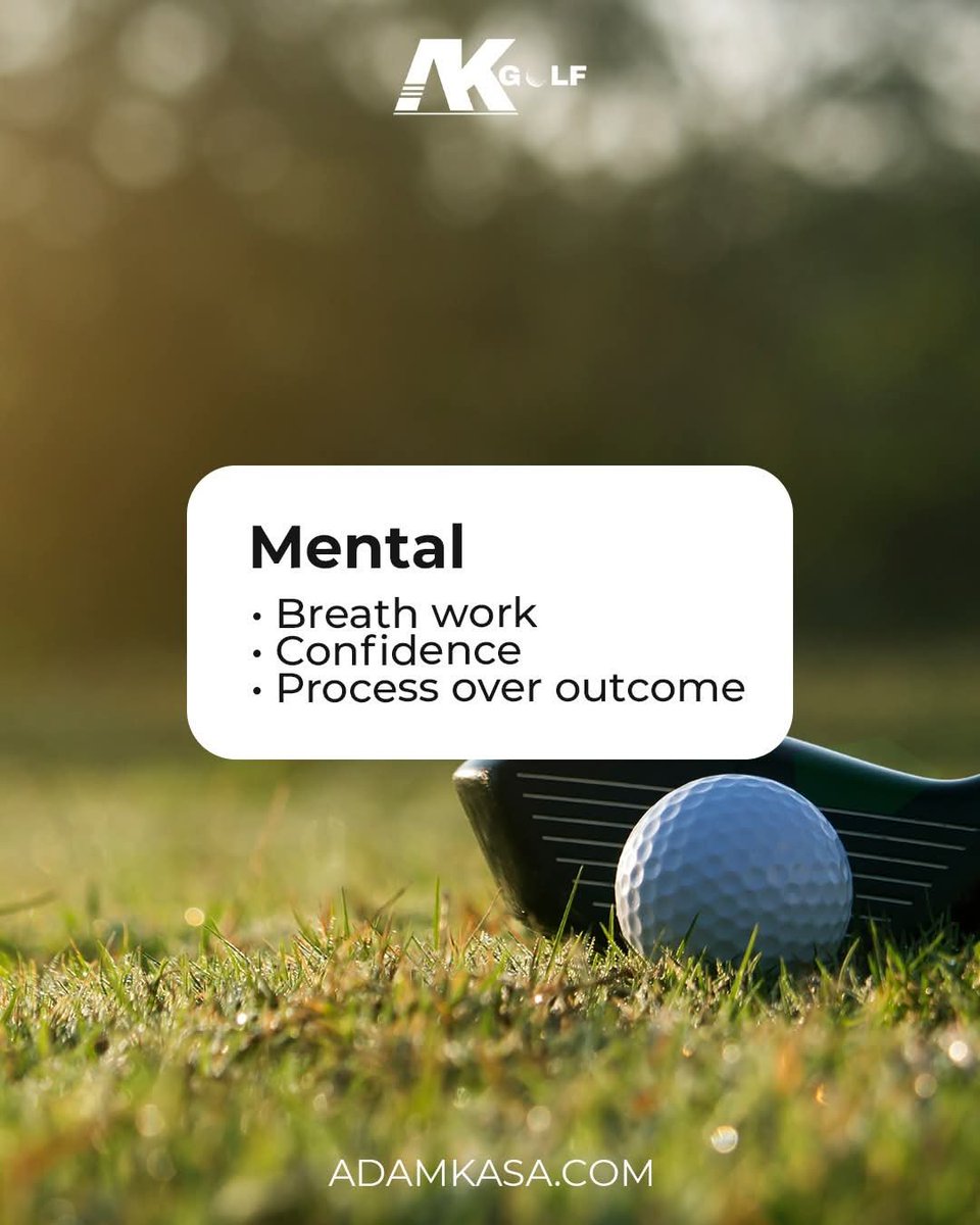 AdamKGolfer's tweet photo. Every season needs clear direction. ⛳

For 2026, the focus is simple: sharpen the technical details, strengthen the mental side, build physically, and keep pushing competitively.

Big goals are achieved through small daily habits. #adamkasa #golftraining #golfmindset #progolf https://t.co/UPStkHWLoQ