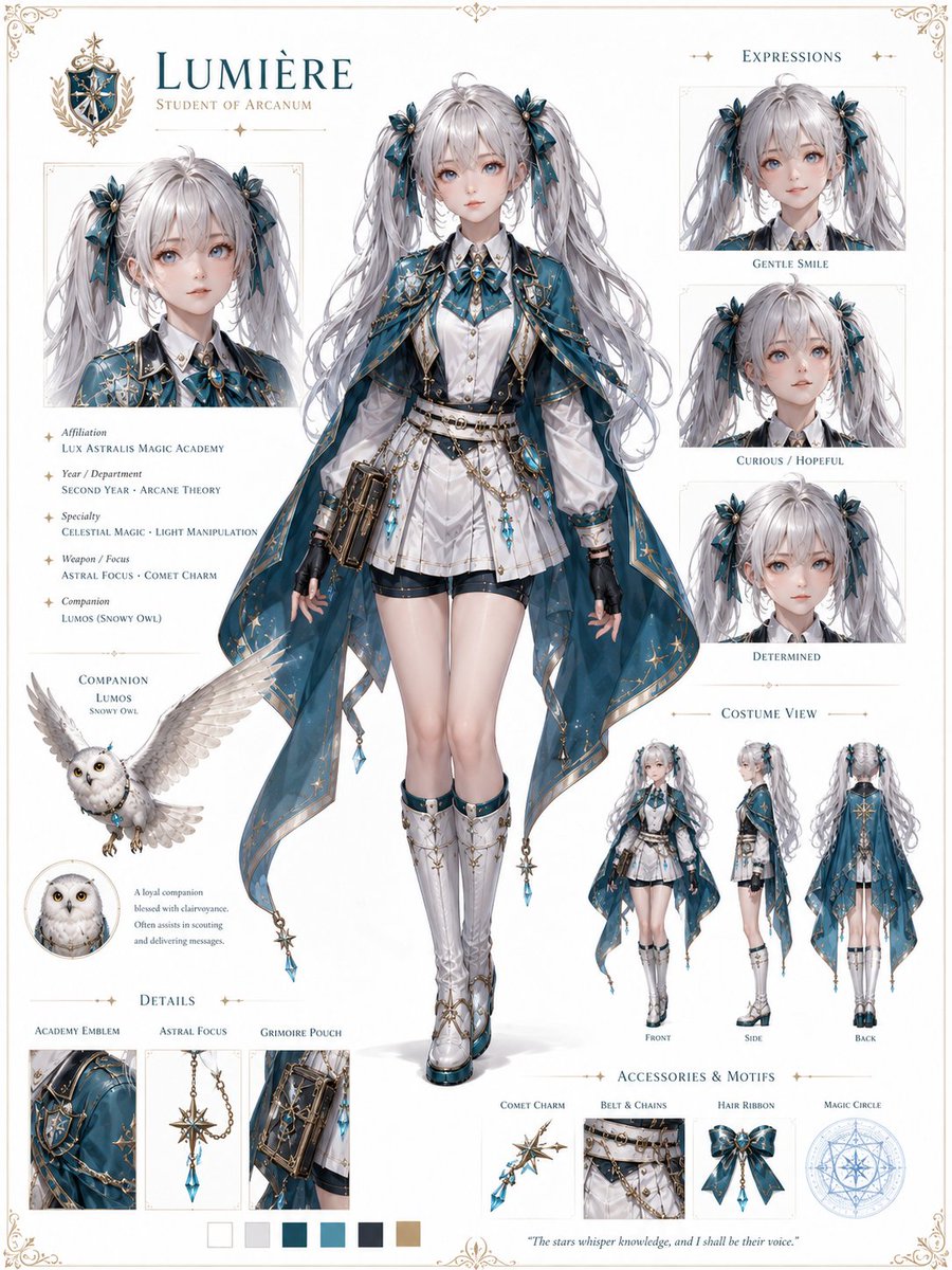 ai_chelt's tweet photo. ルミエール：アカデミーの学徒 https://t.co/HDsFoHLu1o