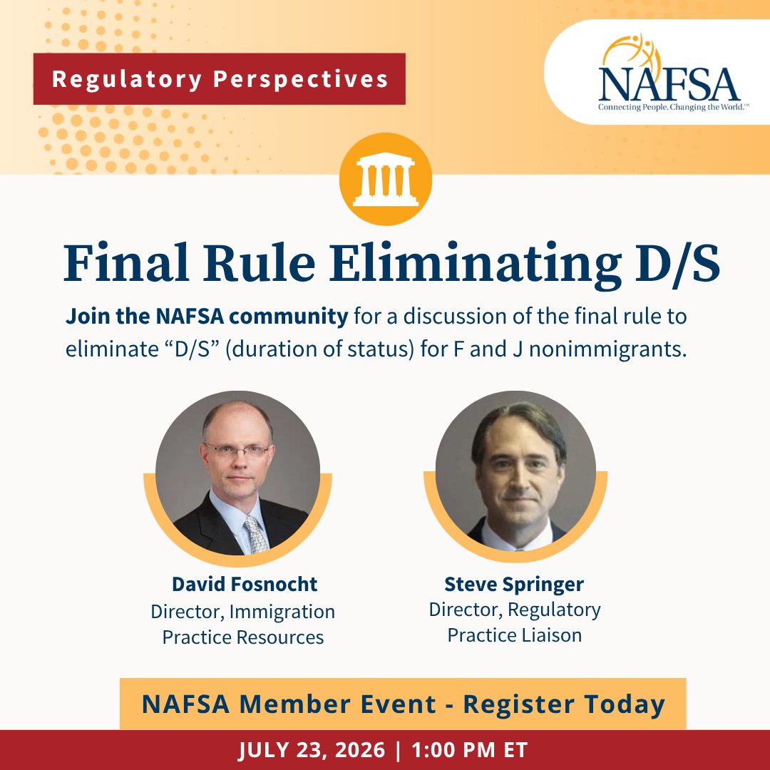 NAFSA tweet media