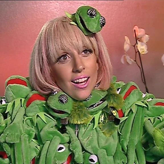 lady gaga kermit dress Crave 🌷 on X: 