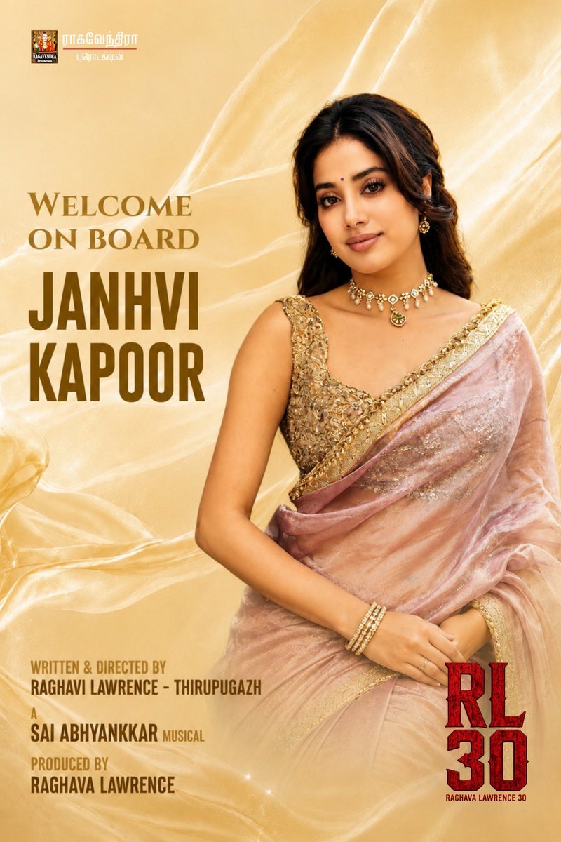 Aneesh_98's tweet photo. What a stellar female lineup for #RL30! π€©π₯
#SaiPallavi #RukminiVasanth
#JanhviKapoor #KayaduLohar
Alongside #RaghavaLawrence, the excitement is already sky-high. Can't wait! A lineup packed with talent, charm and screen presence β€οΈ
#RaghavaLawrence https://t.co/uARUgLuofv