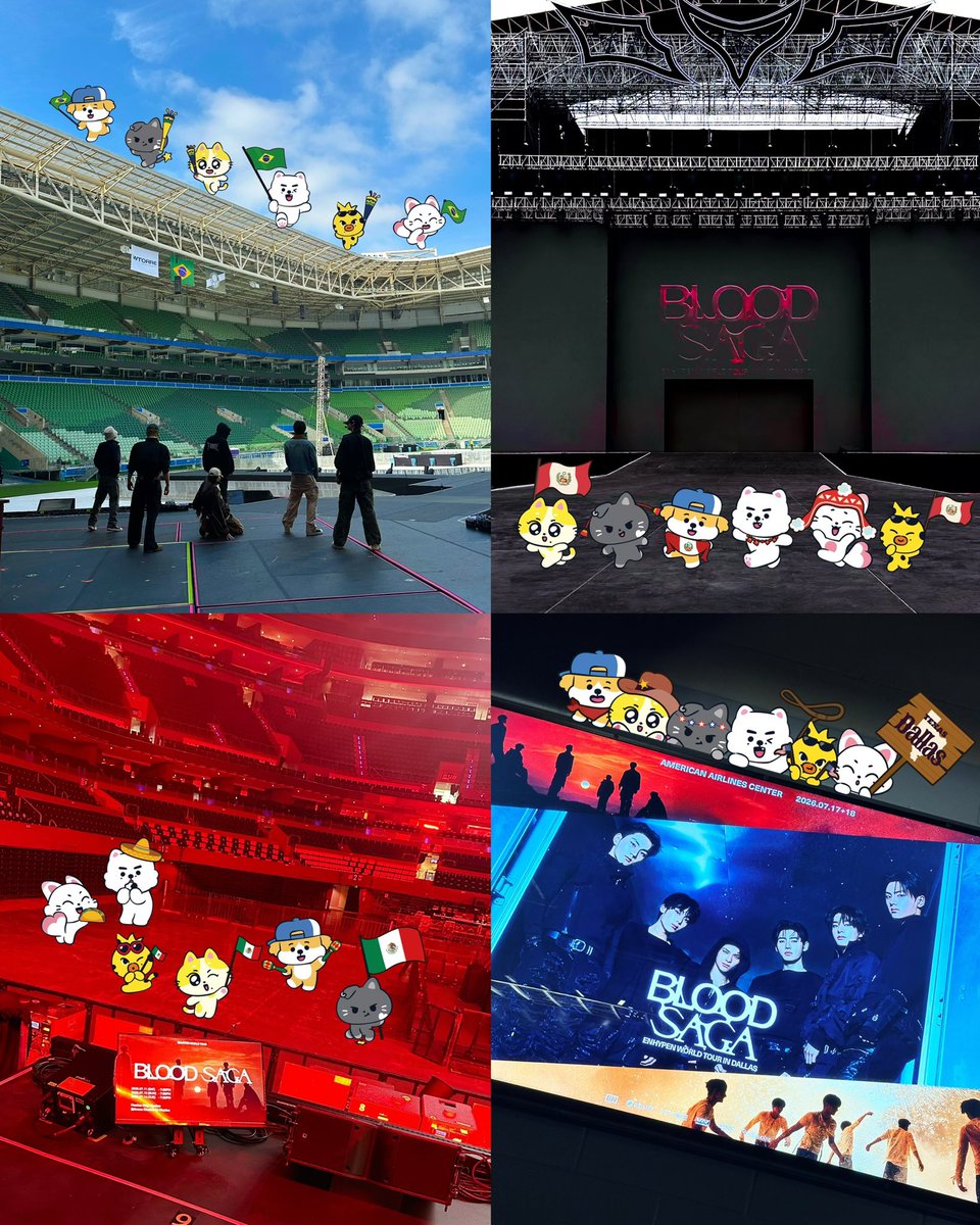 Enhagyy's tweet photo. Congratulations to enhypen’s enchins for being the first plushies in kpop to embark on a world tour 😭

#EN_WORLDTOUR_BLOODSAGA https://t.co/jlLBoaMnsh