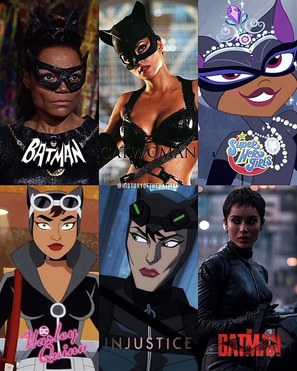 beebslolzz's tweet photo. “Blackwashing” and this has been Selina Kyle since 1966. Catwoman can be black OR white since both are very popular adaptations of her character. What you SHOULDN’T do is whitewash someone else’s fanart and run it through AI https://t.co/RktCEjx9TT