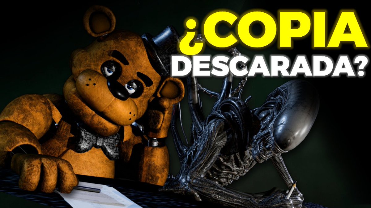 Mag_Freddys_34's tweet photo. Chicos, subí un nuevo video en YouTube:
"Cuando Alien le trató de COPIAR a FNaF"
Ya esta disponible! https://t.co/osvwcC2mXT

Agradezco los rt's :D https://t.co/j69kHdQgH9