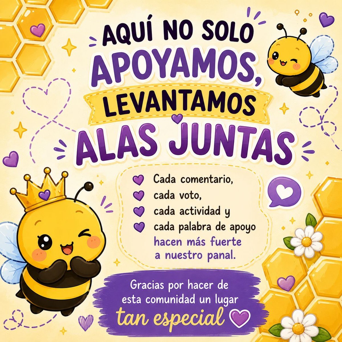 KedisVilla's tweet photo. 🐝 PANAL DIVA: unidos por el apoyo, guiados por el respeto. https://t.co/uVUpDrRMVk