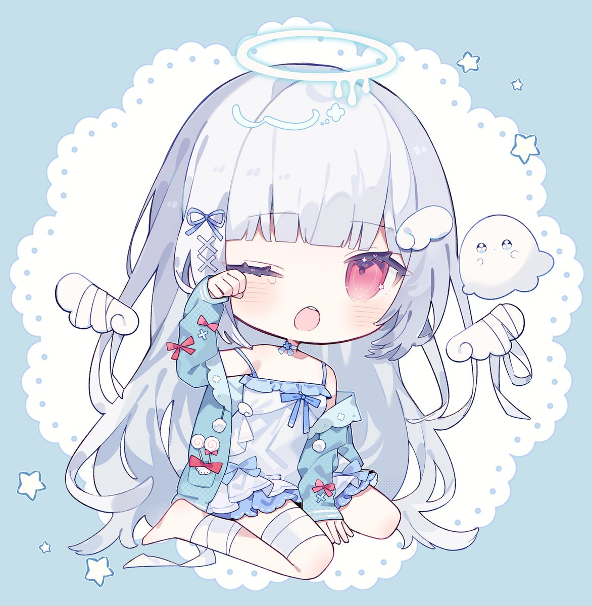 儚羽るる👻🪽守護天使VTuber tweet media