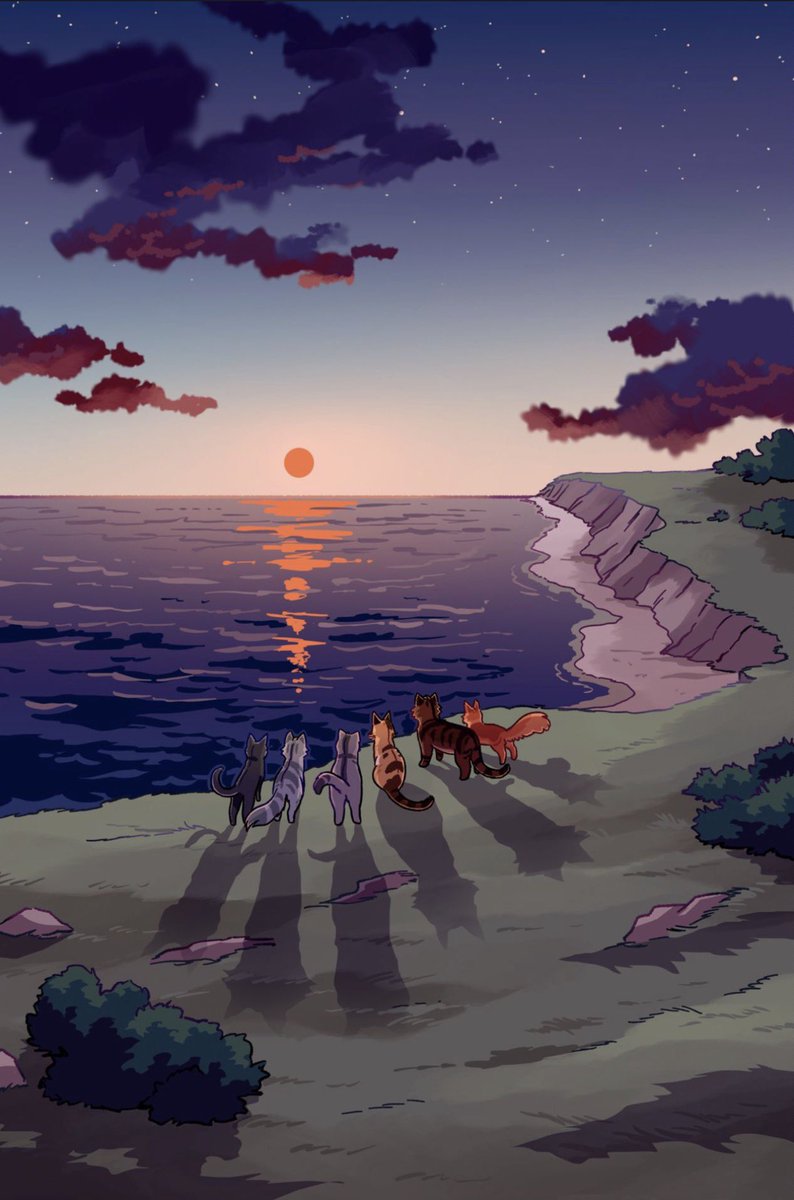 vinxtry's tweet photo. what if i was a warrior cat and i journeyed to the ocean with 5 other people https://t.co/3Gm0ztyuF4