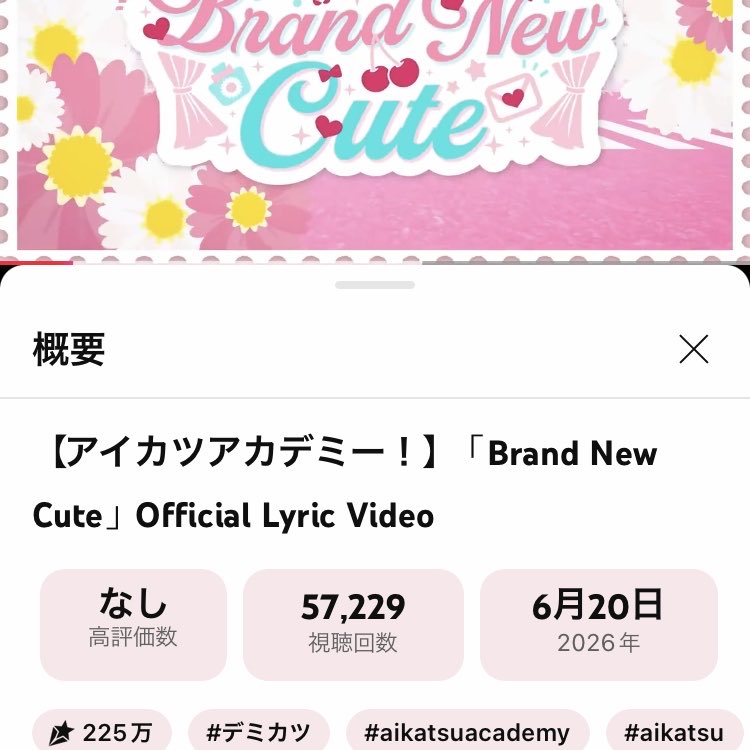 r7syMo1166272's tweet photo. #デミカツ新曲MV4人合わせて20万再生
【目標の20万再生まで あと1,709回！】
凛堂たいむさん「AMBITION!」と和央パリンさん「KIRAKIRA HUNTER」と姫乃みえるさん「Brand New Cute」と真未夢メエさん「ベルベット・シアター」の再生回数の合計は現在 198,291回です！
夕方の集計は18:30頃の予定です！！ https://t.co/MSYKCqwsoy