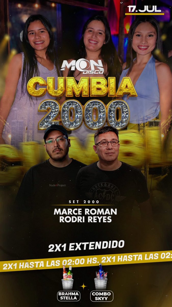 MOONDISCO1's tweet photo. VIERNESSSSS😍😍😍
CUMBIA DE LOS 2000🫶🏻

💥 S O R T E O💥

✅ 1 Vale de 80MIL
✅ 1 Vale de 40MIL 🫶🏻
✅ 3 BIRRAS A ELECCIÓN 🍻
✅ 2 COMBOS SKYY
✅ 2 COSECHAS

Dale...
🔁Rt
❤Fav
✅ @ a dos amigos https://t.co/VJwSRsZxIJ