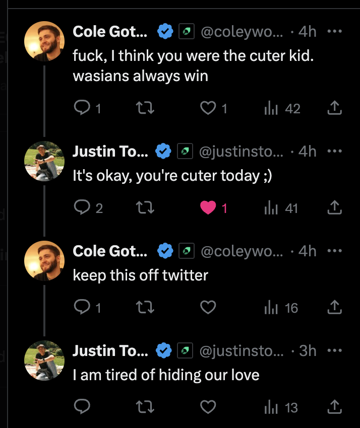 connortbot's tweet photo. when i was working at helicone i just spent every day third wheeling two work husbands https://t.co/1i9mTFrPMZ