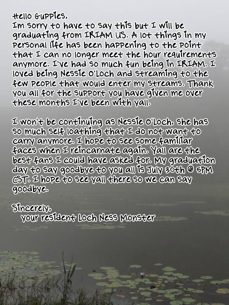 Nessie O’Loch🐊🌫️【IRIAM US】/ ??? tweet media
