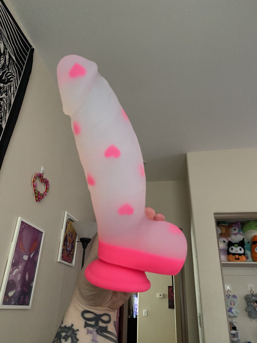 gothpriincess's tweet photo. I got something new for cute clown fun but wow I didn’t realize it would be this thick 😭 guess I gotta practice first https://t.co/UFurVa7s2e