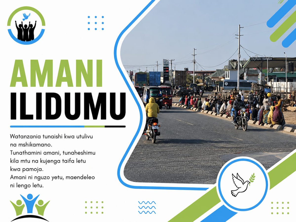 Madikizela_Win's tweet photo. Tanzanians ignored calls for protests, choosing instead to protect their daily income. The calm streets brought immense shame to Maria Sarungi and her allies. Progress won against chaotic strategies. #AmaniIlidumu #TumekataaHarakatiZaVurugu Watanzania Wameamka. https://t.co/4GFY0GX6jD