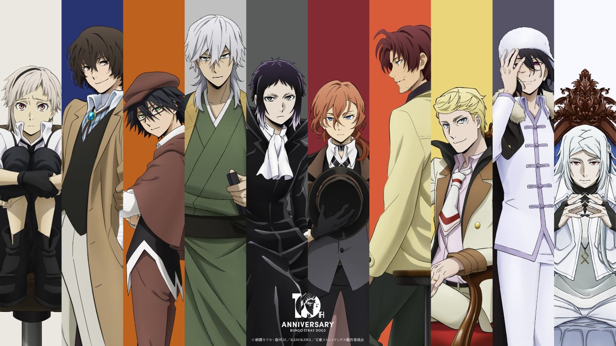 skk2328's tweet photo. this pic is killing me because of the way chuuya's height is the same as when francis is sitting on a chair lol, also putting him next oda is diabolic too https://t.co/nkApgubu0N