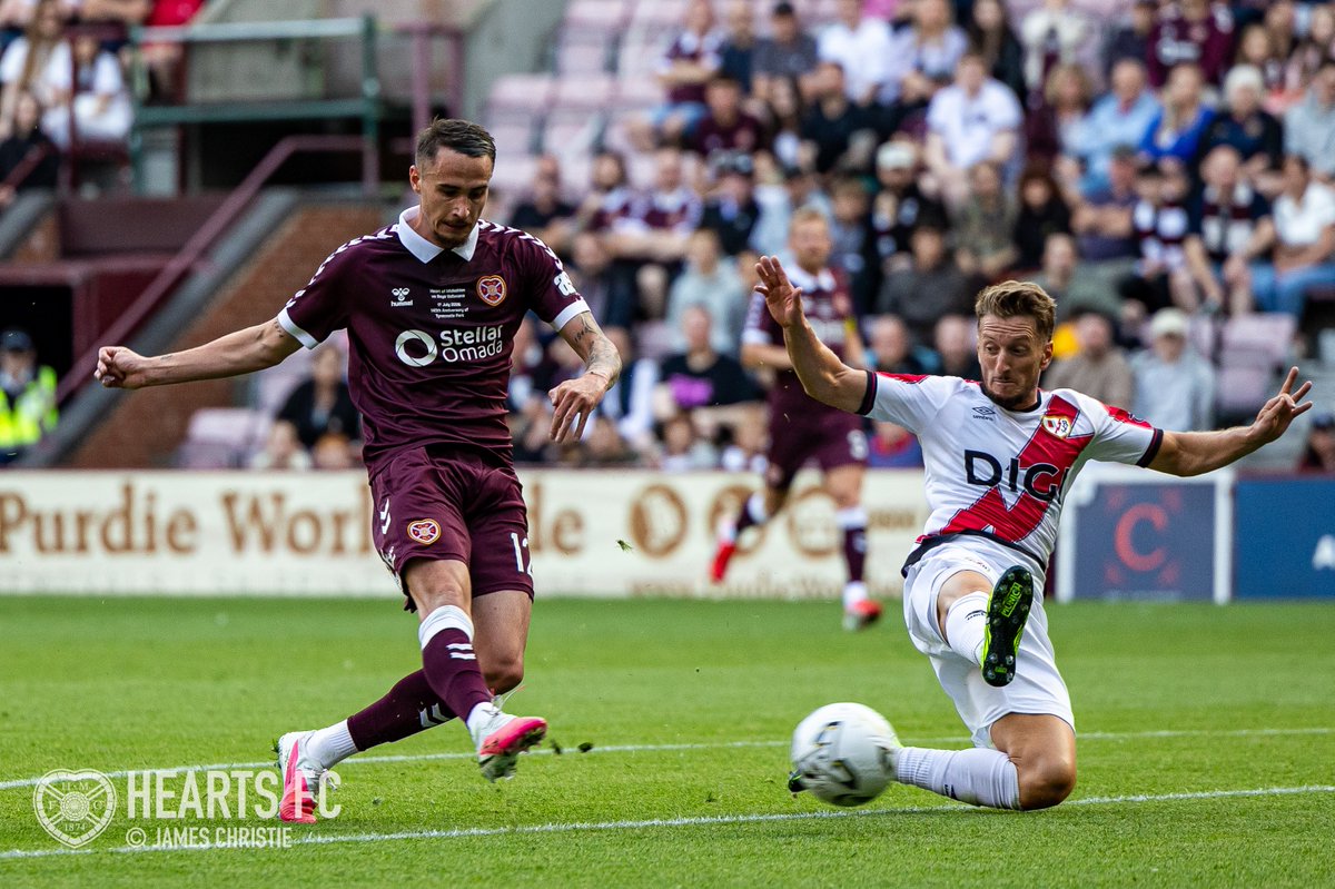 jameschristie2's tweet photo. We're Back!

As preseason friendlies go that was enjoyable, first half especially. The Tom Renaud fan club starts here. Form an orderly queue and we'll get your membership processed asap!

@JamTarts 2 v 1 @RayoVallecano 

#HHGH @AroundTheFunnel @jamb0skickback @HeartsStandard_ https://t.co/GuaiVoq4Rg