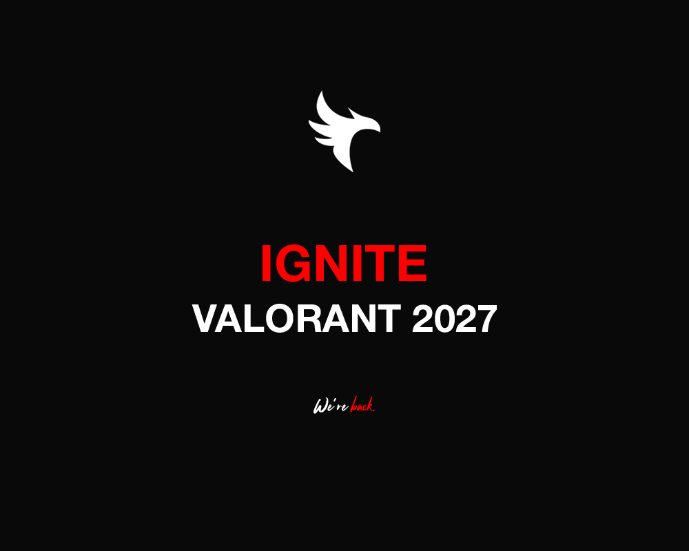 IgniteEC's tweet photo. Ignite is returning to VALORANT for the 2027 circuit, after a 2 year long hiatus we're officially back. https://t.co/OxWeAvETRB