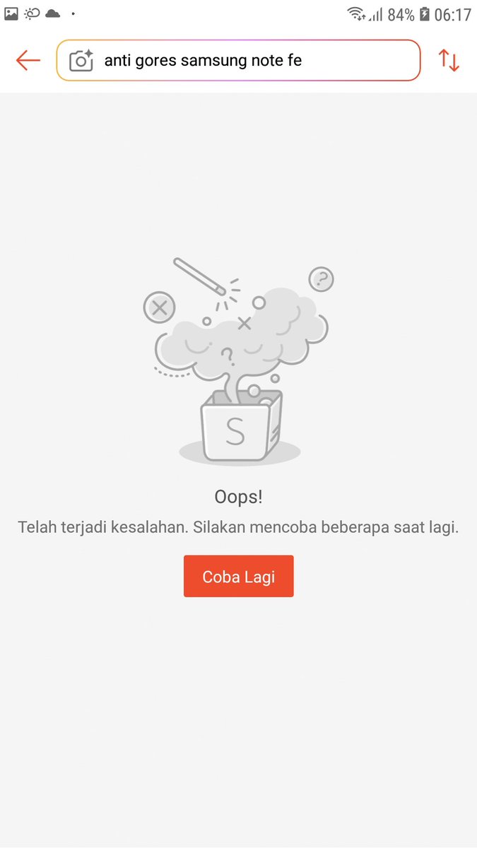 refatfrakas's tweet photo. Pagi2 kenapa sih @ShoppeIndonesia  mau login ulang kok error? #shoppe https://t.co/b6nZsaWbrb