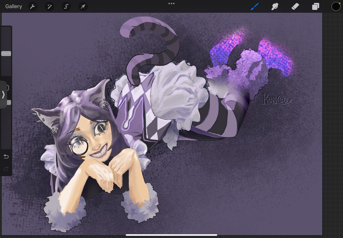 keiic3e's tweet photo. idk if I should still render this more or leave it as is...
(this is my sona as the cheshire cat)

#art https://t.co/srDkluC4Mr