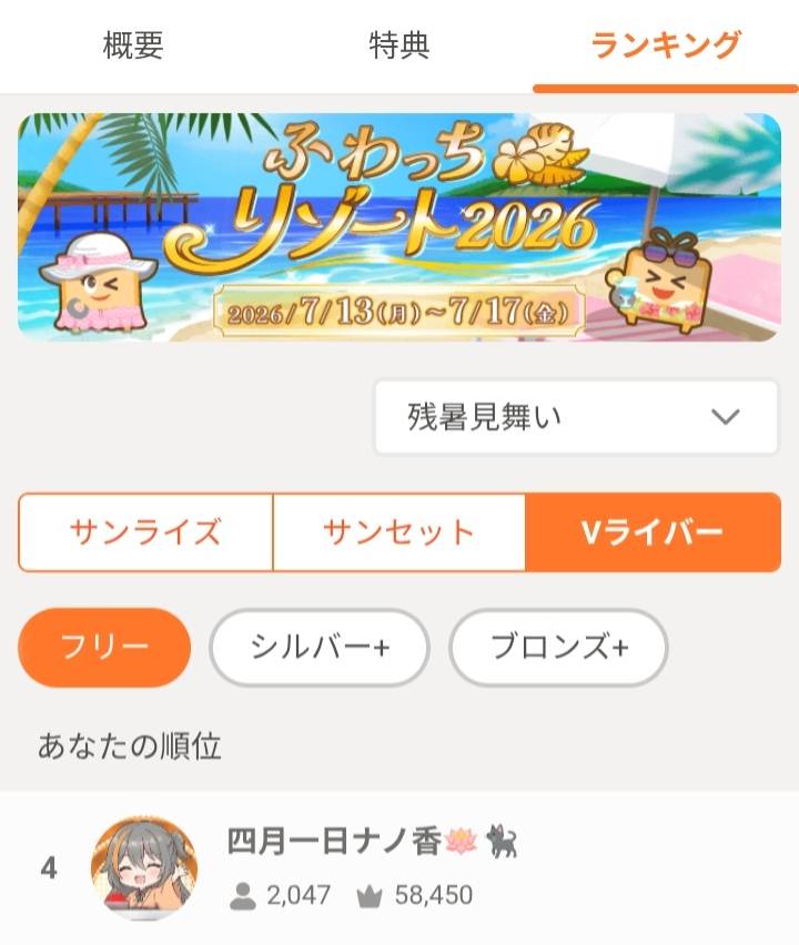 4nuki_nano8's tweet photo. 【🪷感謝🐈‍⬛】
今回、地味に目標にしてた、無料アイテムて2万Pを大幅に超えての4位入賞✨✨✨

序盤から有料の20倍引いてくれたり、イベラスにはチャンスゾーン突入もしてくれて、ありがとうございます(ΦωΦ)

改めて、お礼画(チャピ)とお礼枠は開くので見に来てください！ https://t.co/hdUUwePKYU