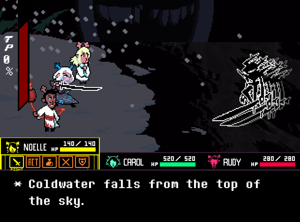 pararezza's tweet photo. Family matters #deltarune https://t.co/LgHvMFf5rY